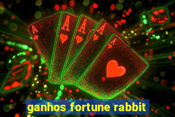 ganhos fortune rabbit